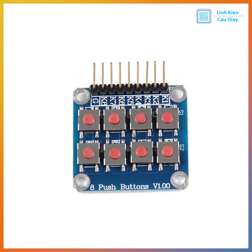 Module ma trận nút bấm 2x4