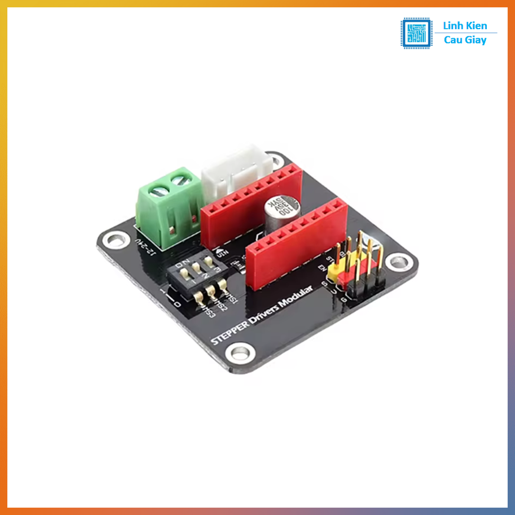 Đế ra chân Driver động cơ bước A4988, DRV8825