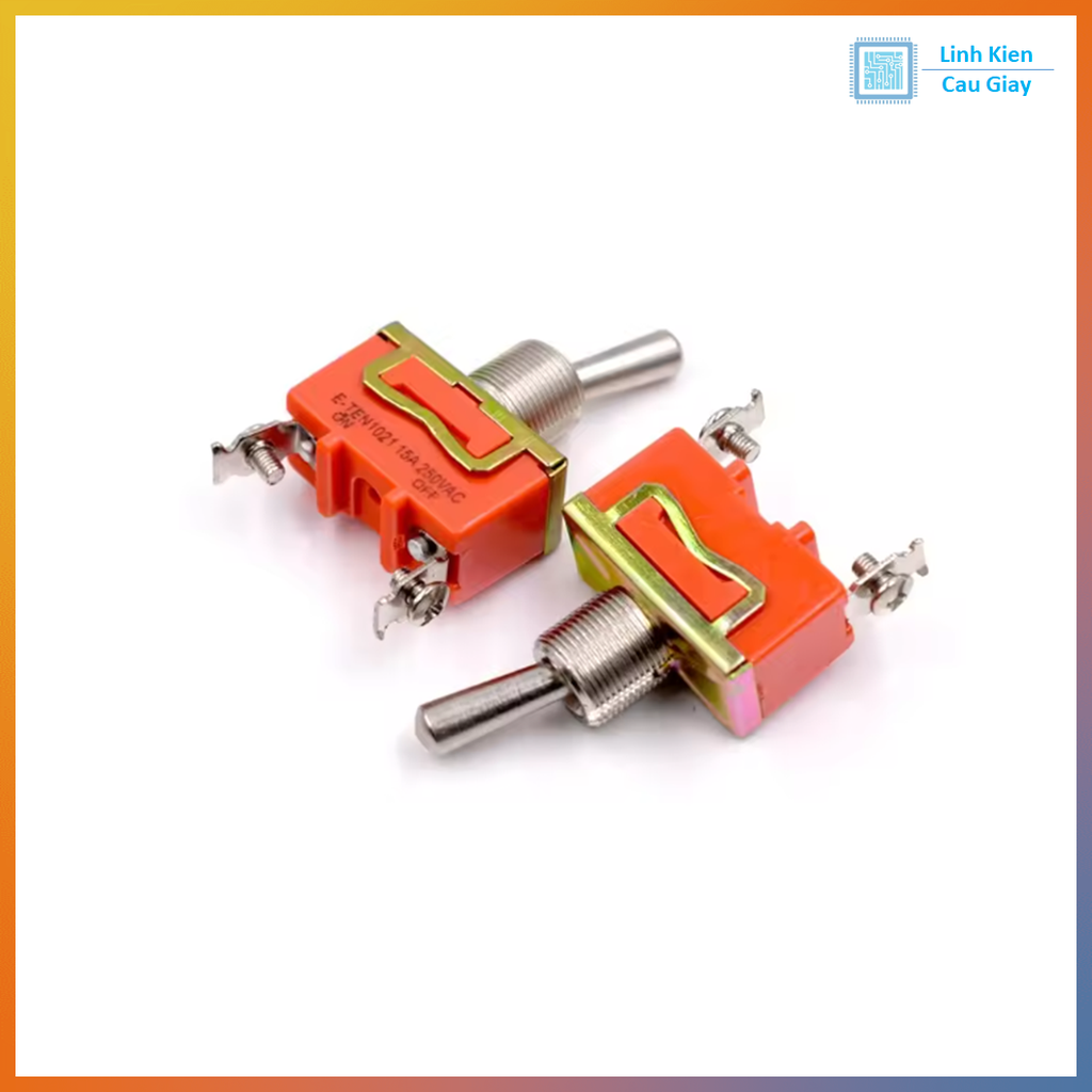 Công tắc gạt 2 chân 2 vị trí E-TEN 1021 (15A 220V)