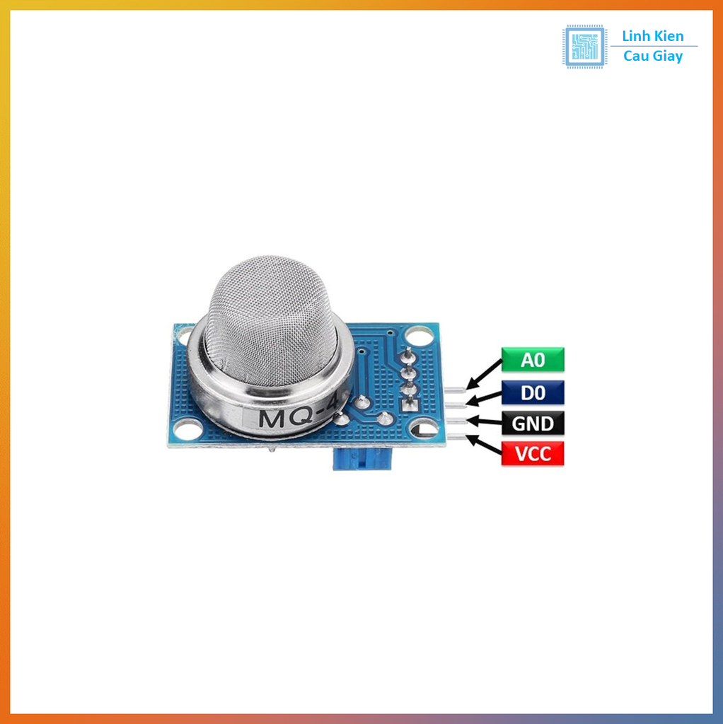 Module Cảm biến khí cháy MQ-4 ( Metan, Butan, Propan)
