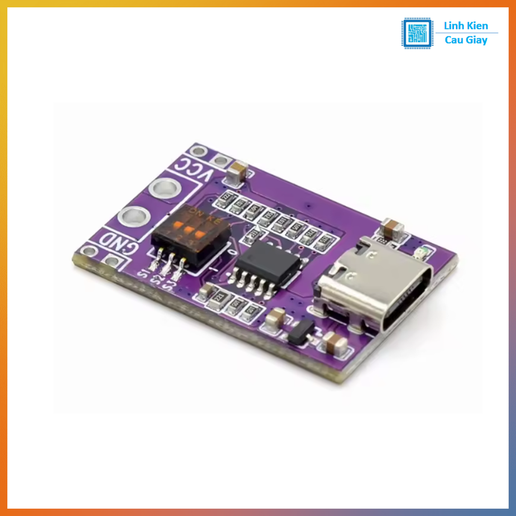 Module nguồn kích hoạt USB-C PD Trigger ra 5V 9V 12V 15V 20V