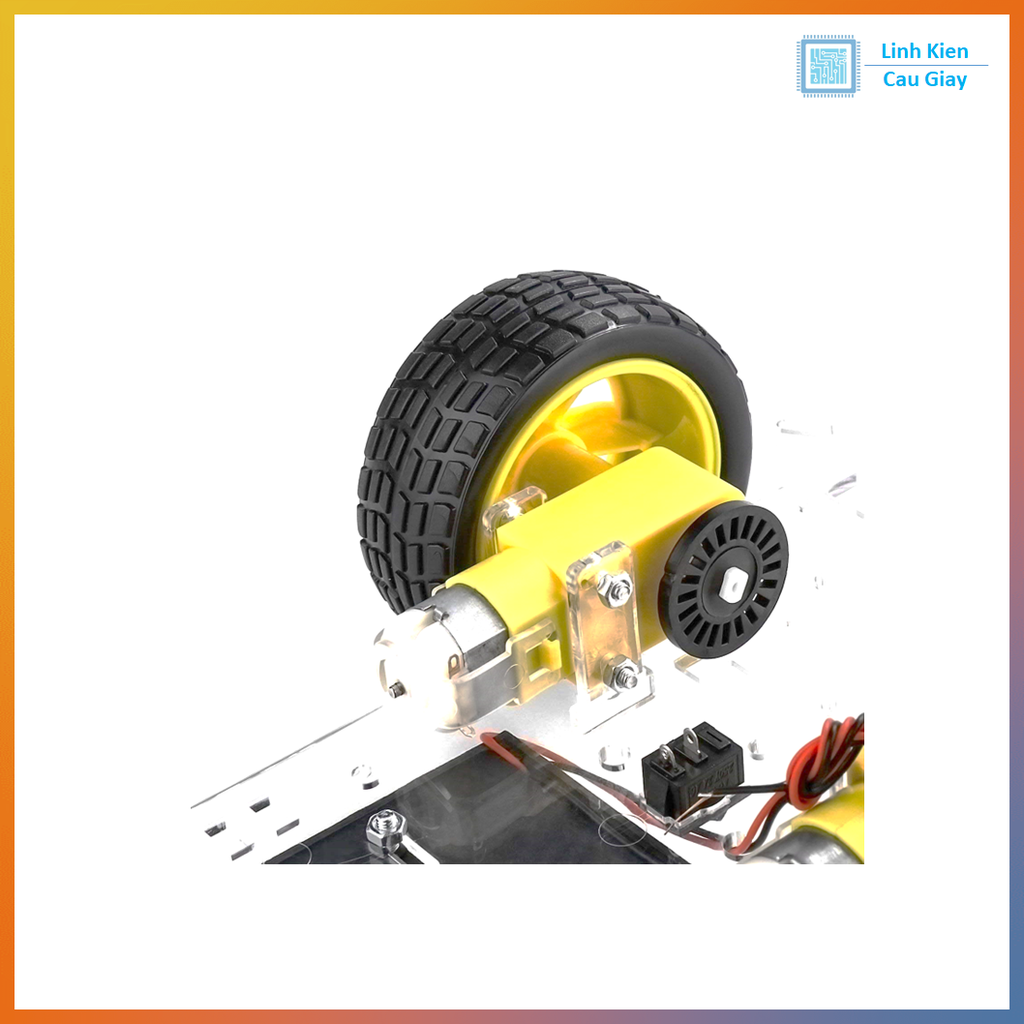 KHUNG XE ROBOT 3 BÁNH