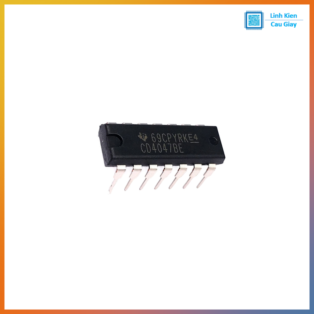 Linh kiện IC CD4047 Chân cắm DIP14