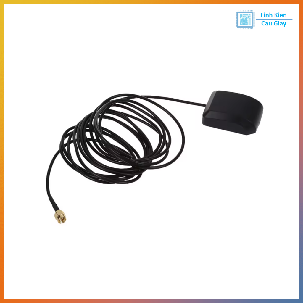 Anten GPS 1575.42Mhz SMA Đực dài 1.5M