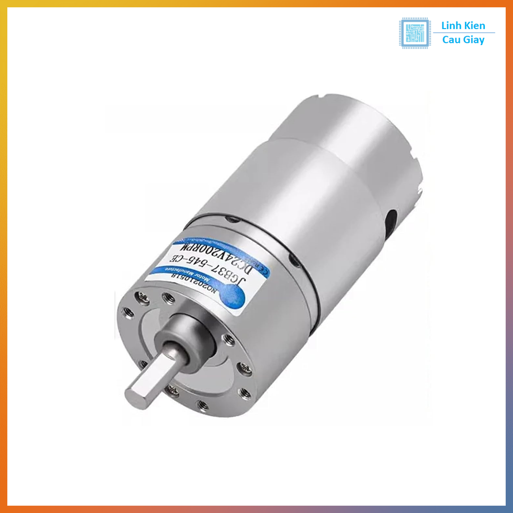 Động Cơ Giảm Tốc DC JGB37-545 12VDC