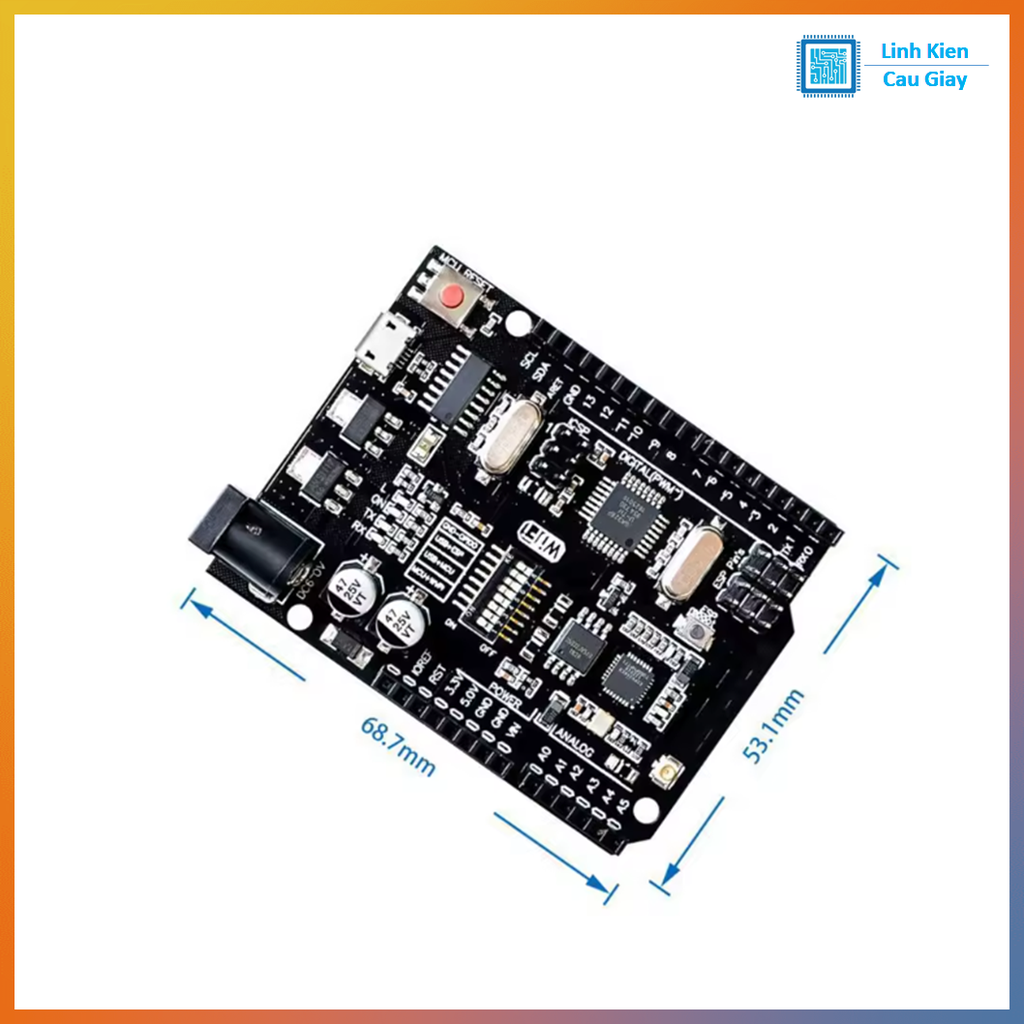 KIT Wifi R3 Atmega328 ESP8266 CH340