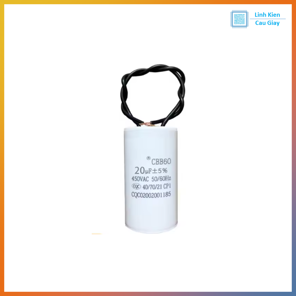 Tụ máy bơm CBB60