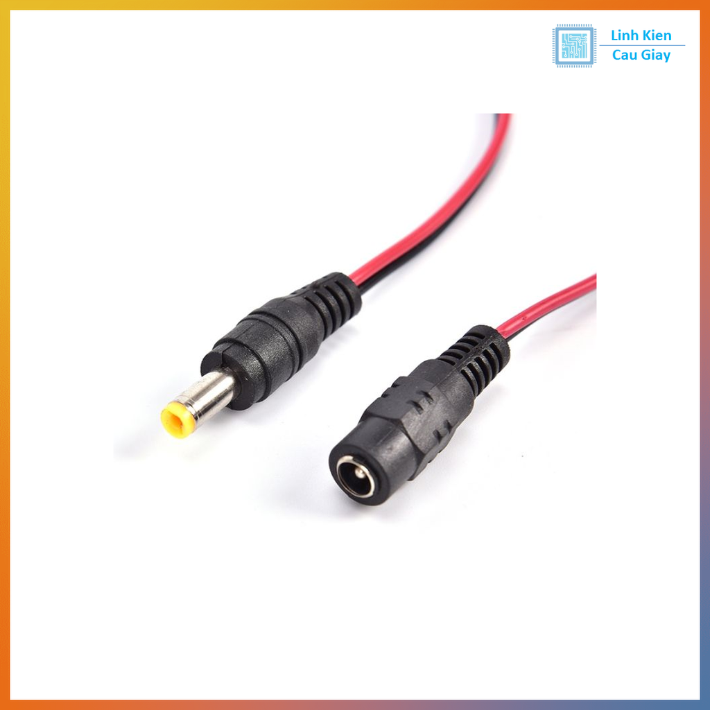Jack DC ra dây 5.5x2.1
