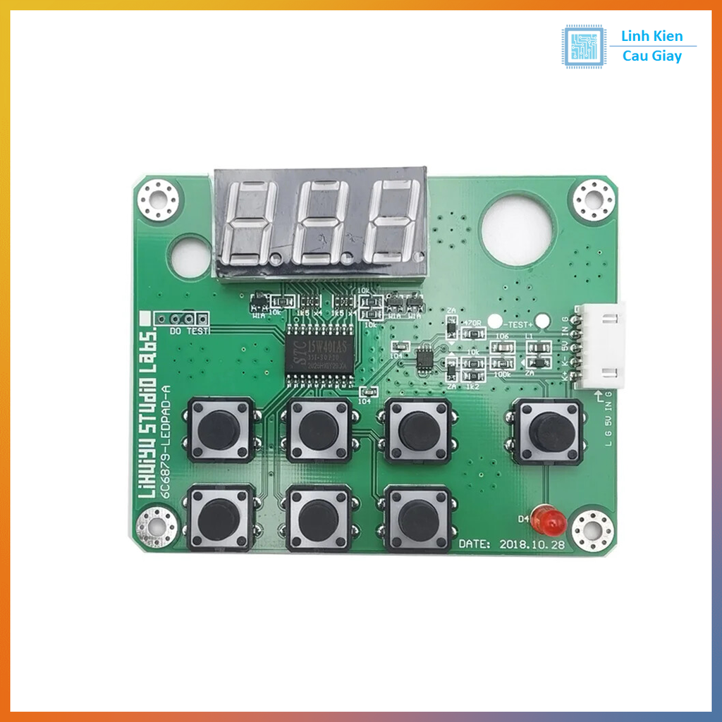 Mạch hiển thị và điều khiển công suất Laser CO2 – Bàn phím điều khiển Laser CO2