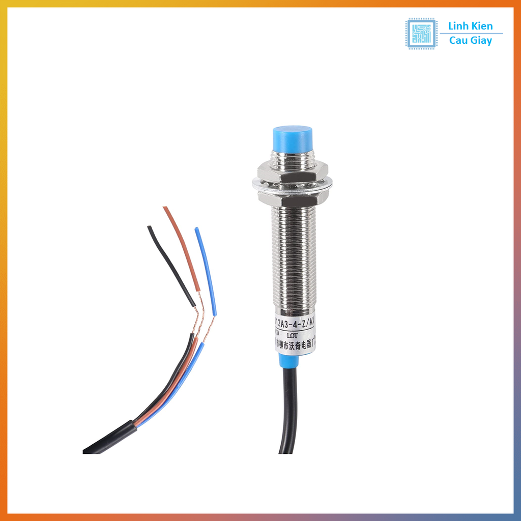 Cảm biến tiệm cận phát hiện kim loại LJ12A3-4-Z/BX  NPN
