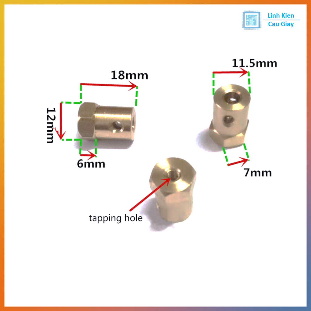 Chốt Bánh Xe Robot