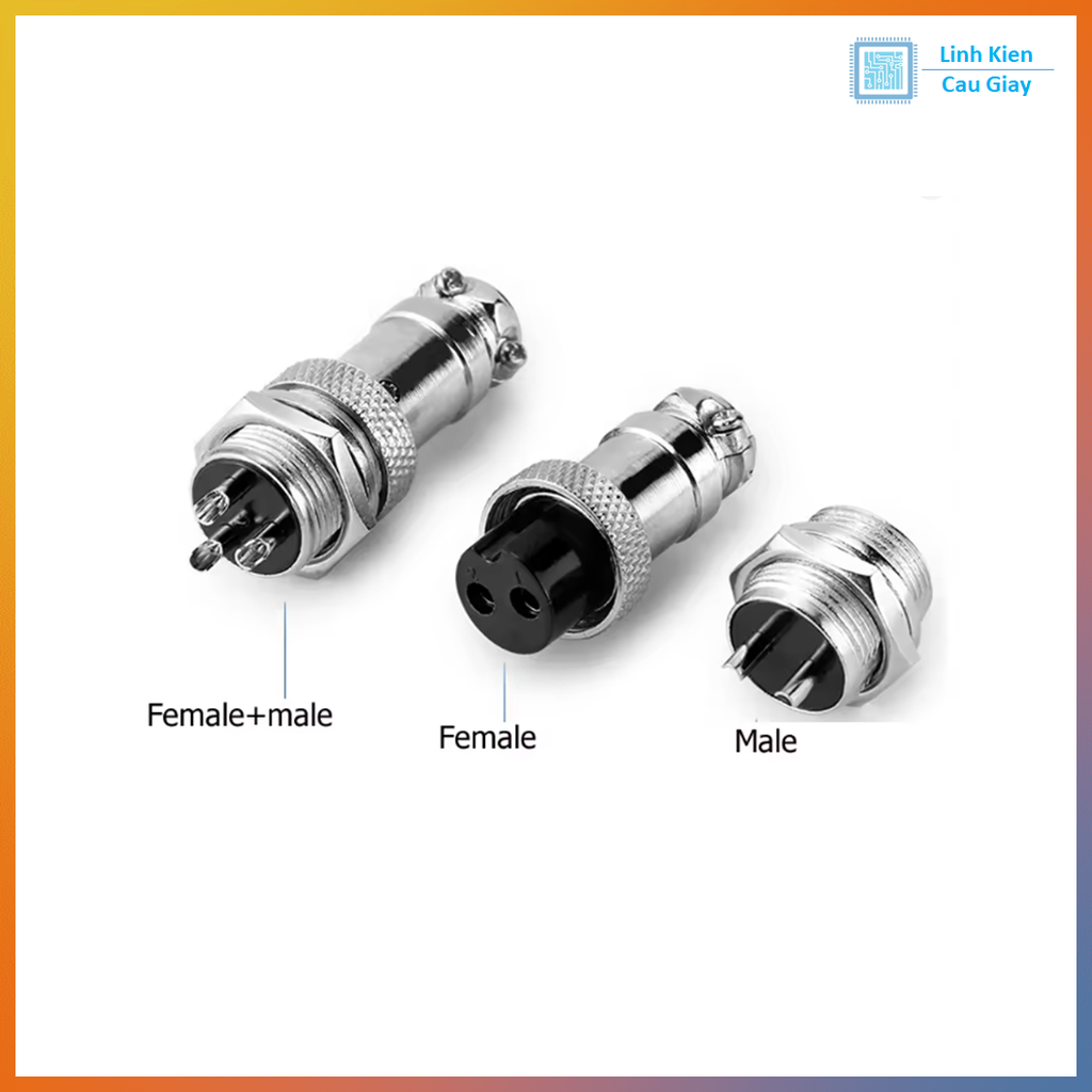 Bộ Jack đực cái GX12