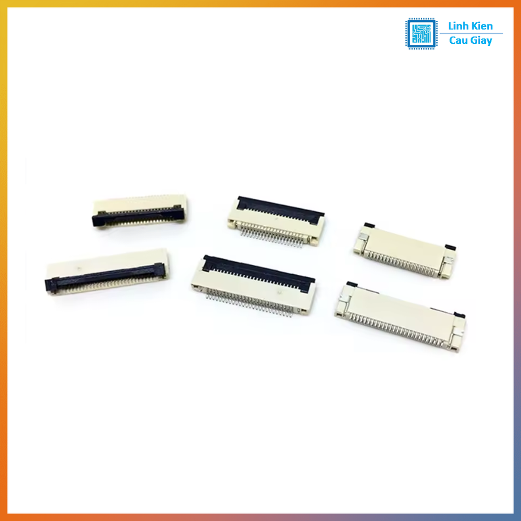 Socket FPC 0.5mm ngang
