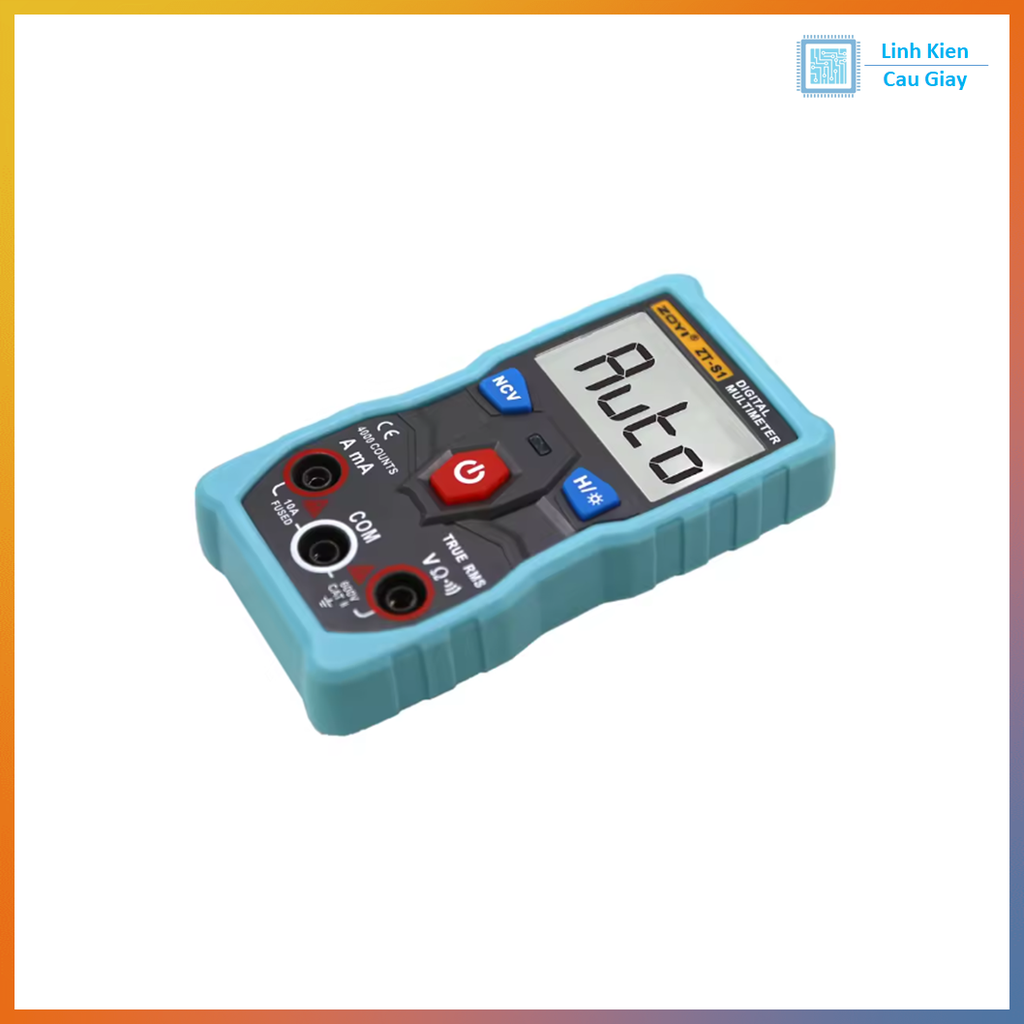 ĐỒNG HỒ VẠN NĂNG TỰ ĐỘNG ZOYI ZT-S1 CHÍNH HÃNG BH 06 THÁNG