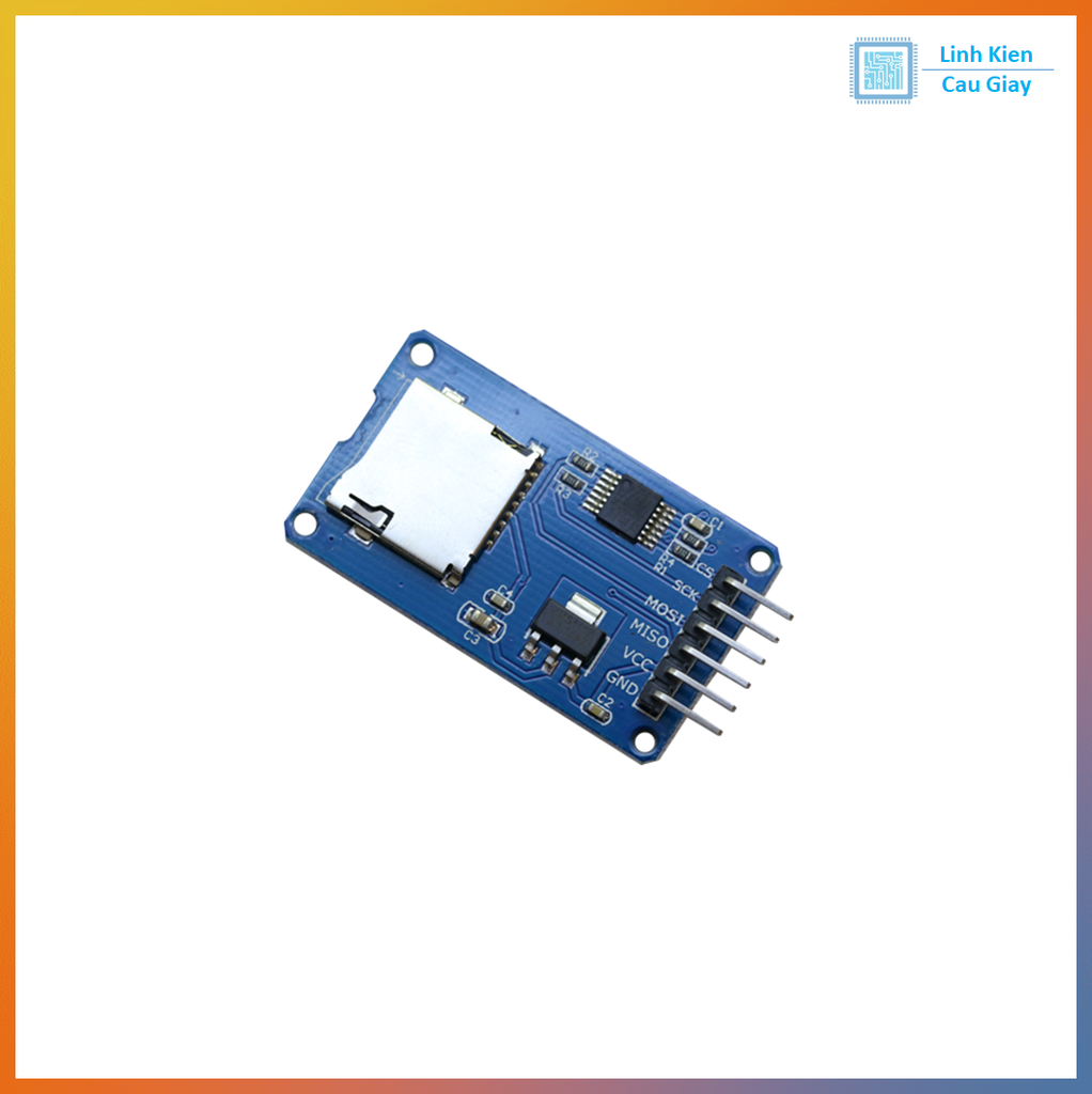 Module Đọc Thẻ MicroSD Cho Arduino