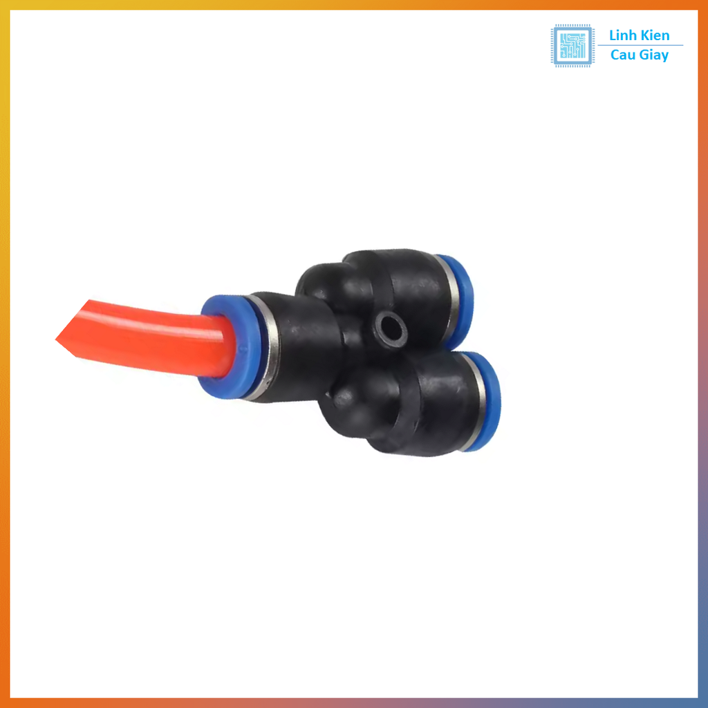 Đầu nối hơi nhanh chia 3 chữ Y PY