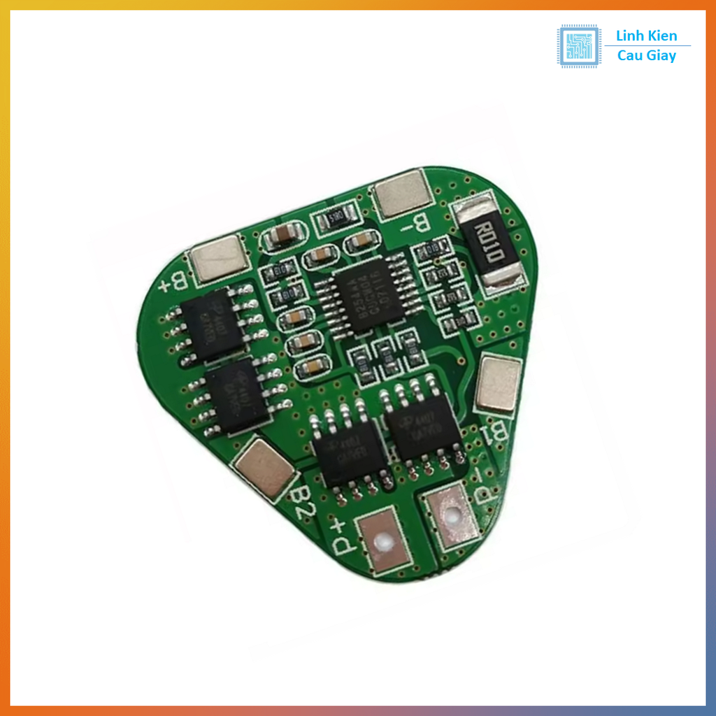 MẠCH SẠC CÂN BẰNG VÀ BẢO VỆ PIN 3 CELL 18650 8A Hình Tam Giác