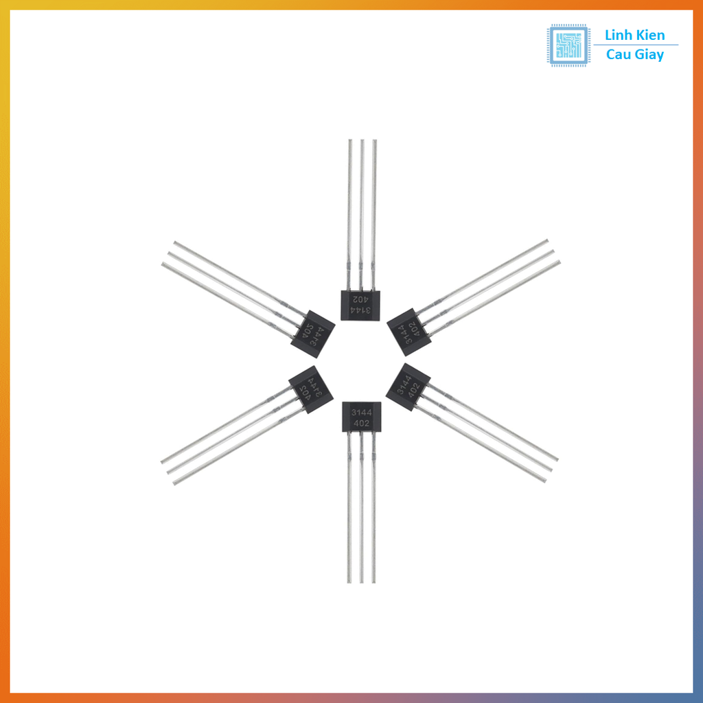 Cảm Biến Hall (A04E) A1104E TO92