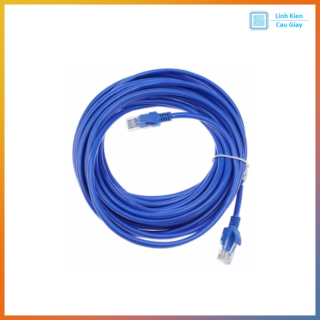 Dây cáp mạng CAT6E đúc bấm sẵn 2 đầu