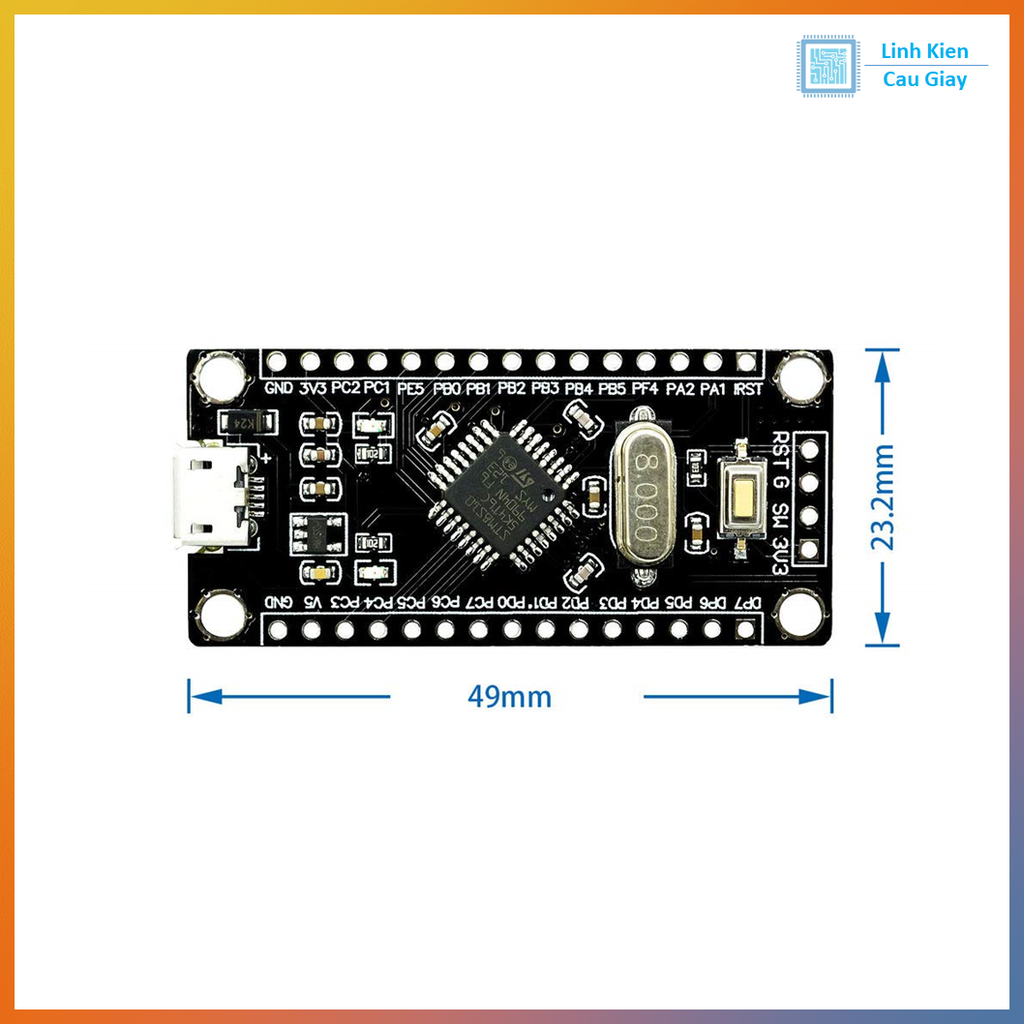 KIT STM8S105K4T6 MINI