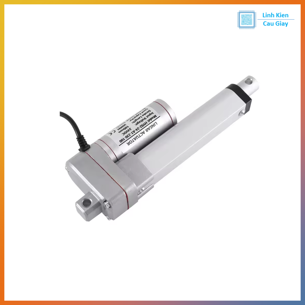 Xi lanh điện 24VDC Hành trình tùy chọn