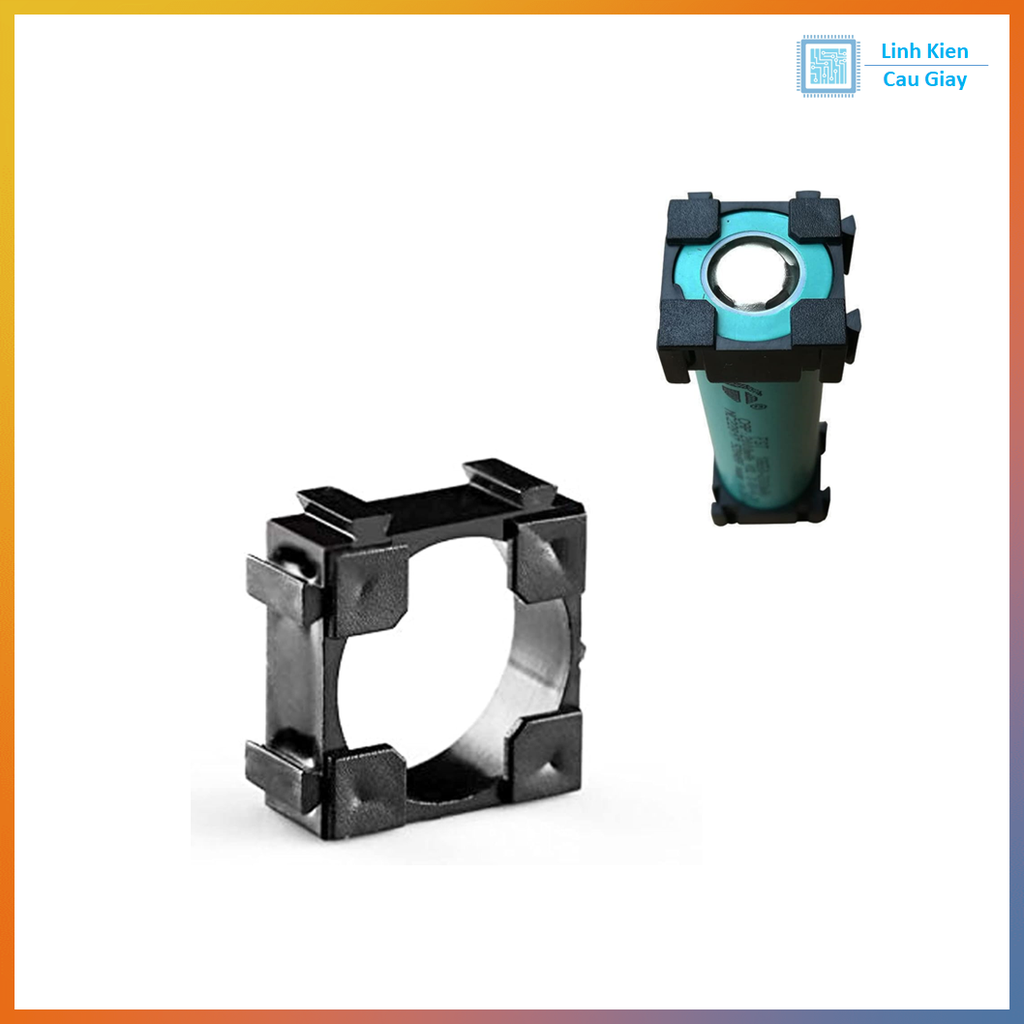 Khung đế pin 18650 loại 1–2–3 pin