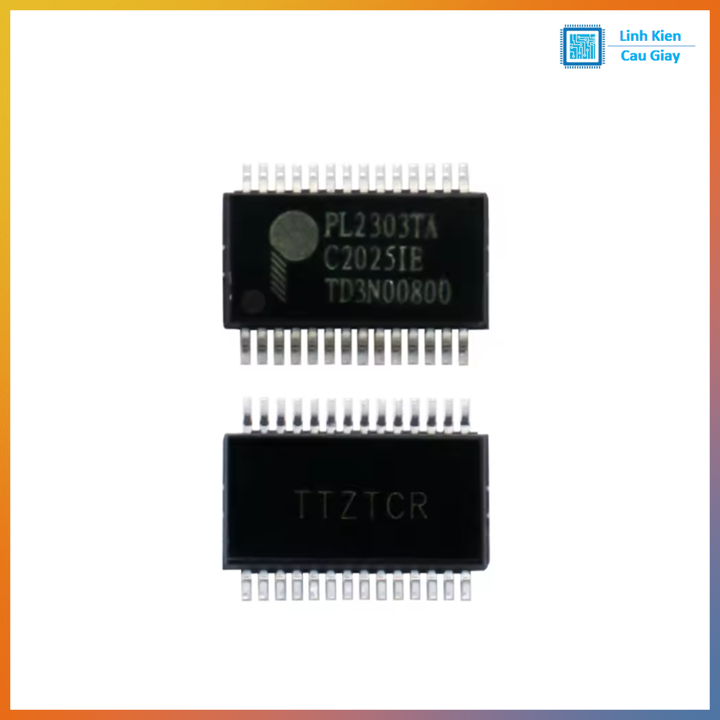 Linh kiện IC PL2303HX chân dán SSOP28
