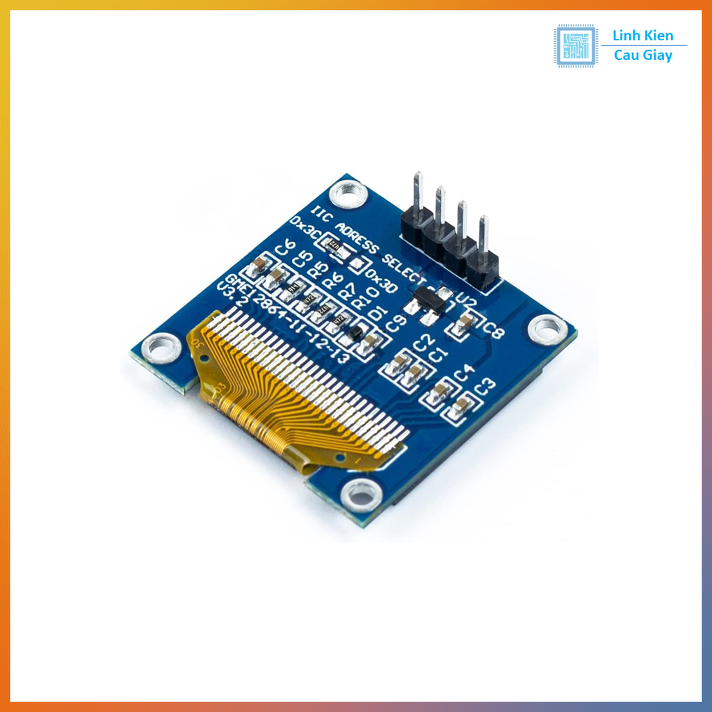 Màn Hình OLED 0.91/ 0.96/ 1.3 Inch - I2C/ SPI