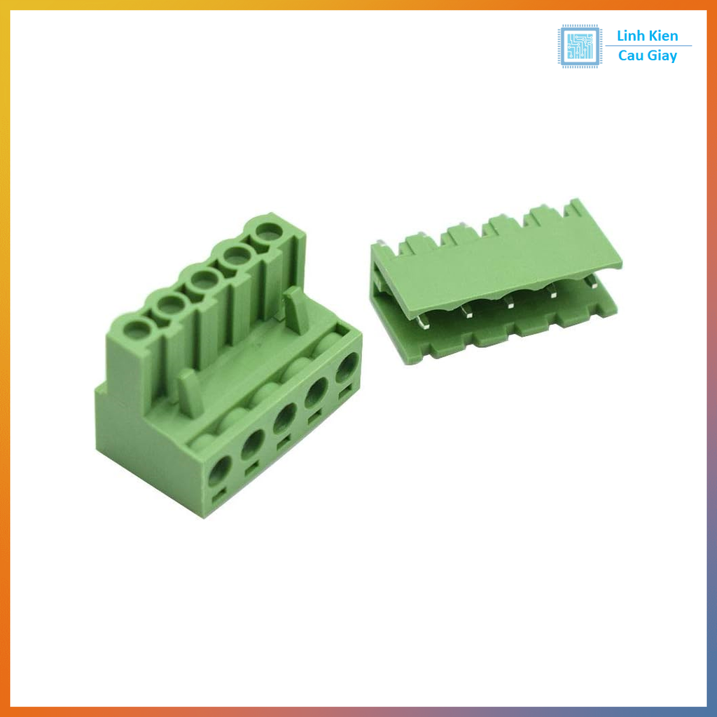 Connector 2EDG5.08 - 5.08MM ( Xanh Thẳng )