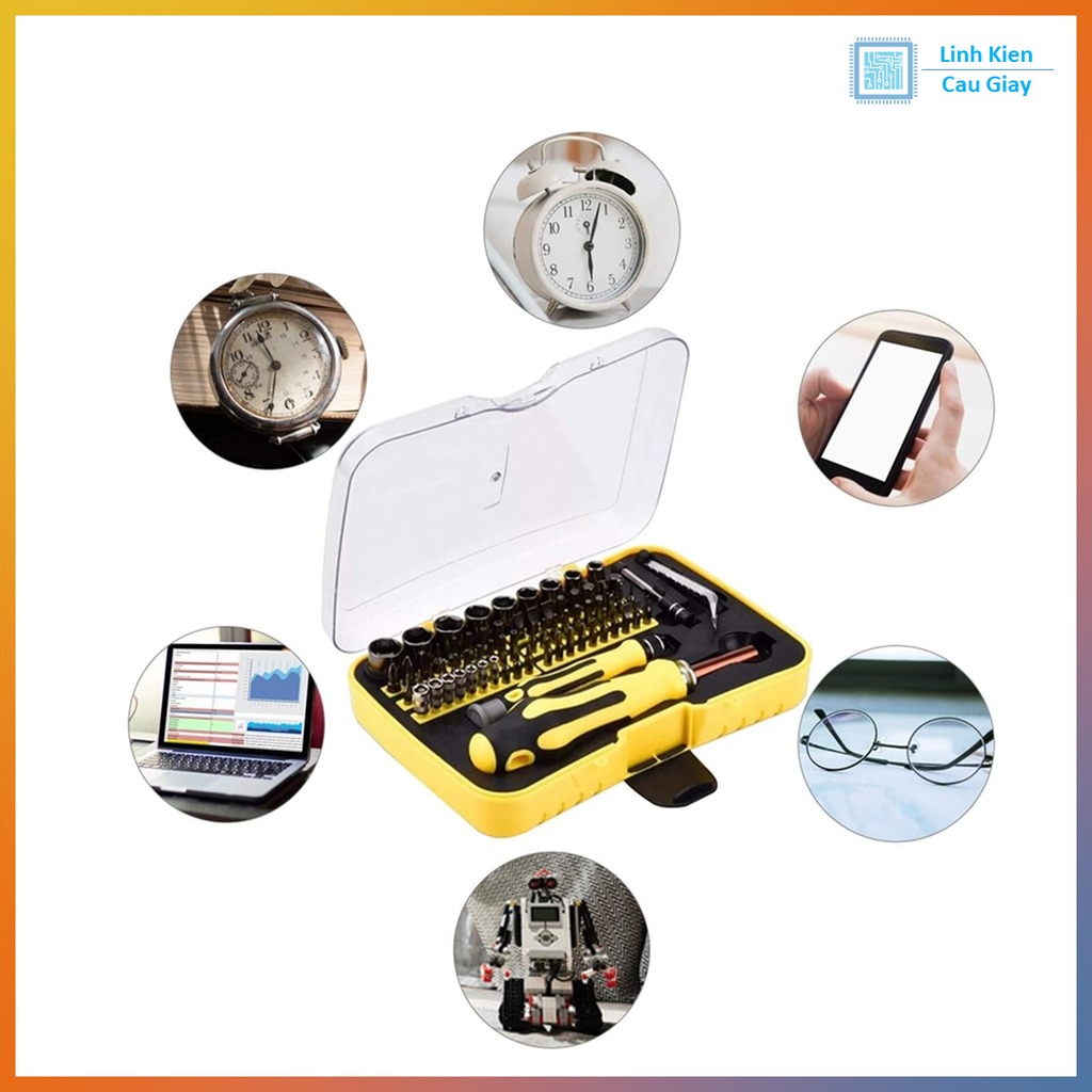 Bộ dụng cụ tháo lắp đa năng 71 chi tiết