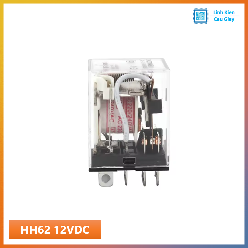 Relay trung gian HH62P 8 chân