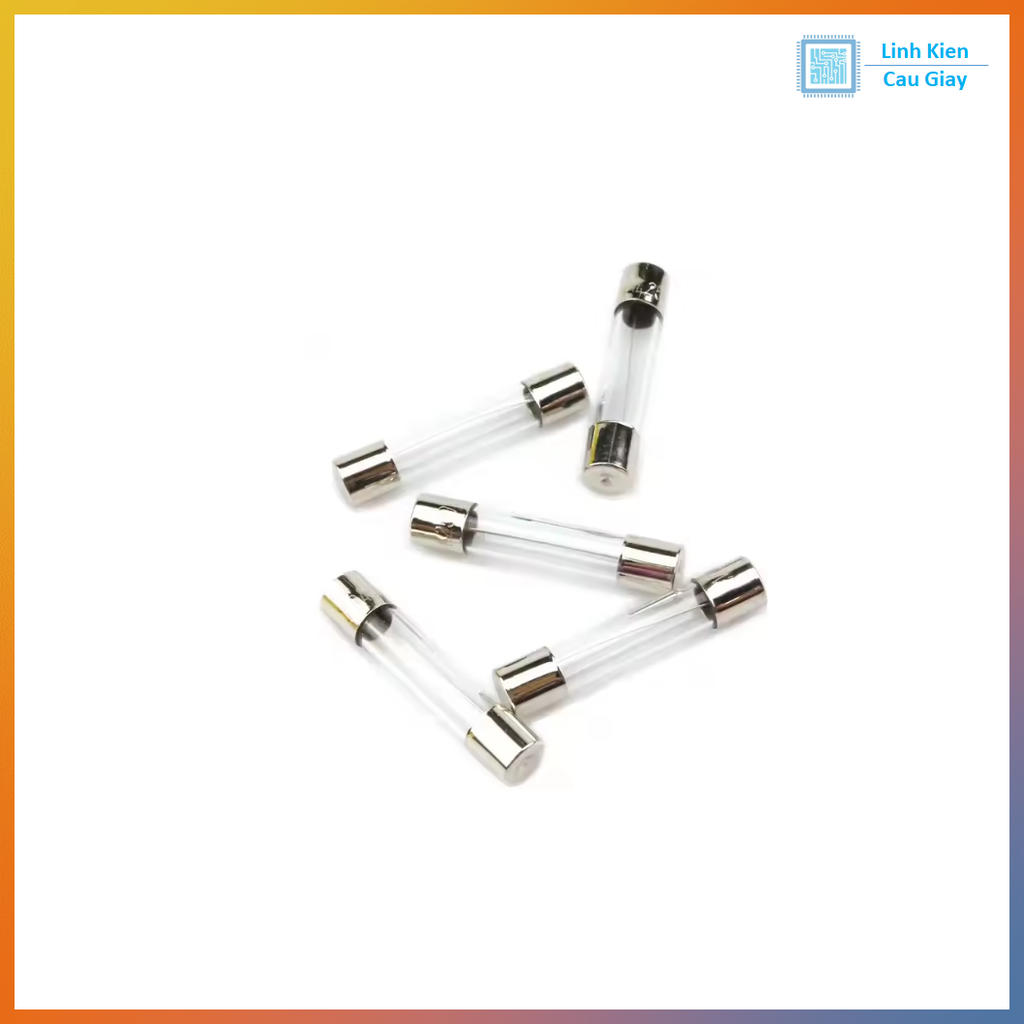 Cầu chì ống thủy tinh các loại