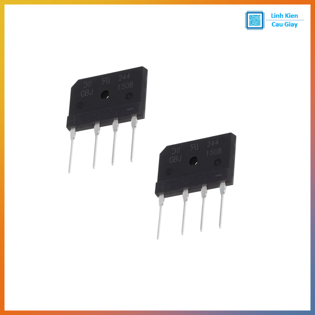 Linh kiện Diode Cầu GBJ1508 (15A 800V)