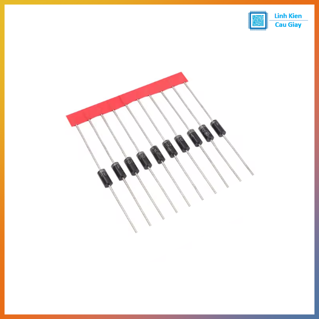 Linh kiện Diode FR107 chân cắm 1A (SL: 10 chiếc)