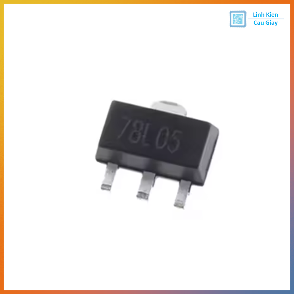 Linh kiện 79L05 SMD SOT-89