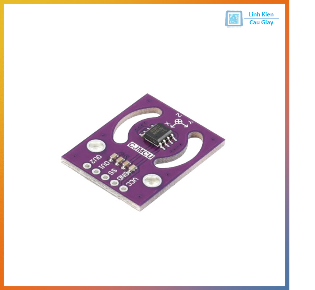 MLX90333 3D Joystick – Cảm biến vị trí tuyệt đối Triaxis (Analog/PWM/SPI)