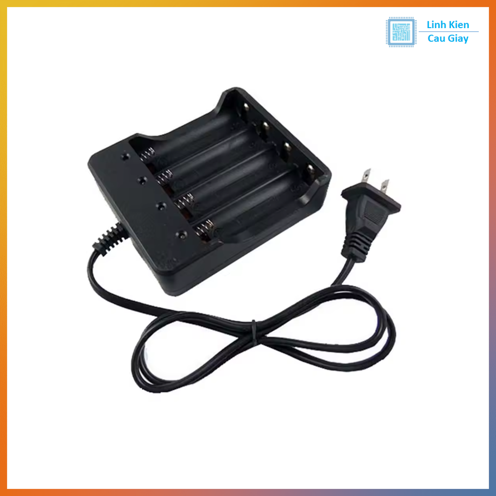 Bộ Sạc Pin UltraFire 18650 4 Pin