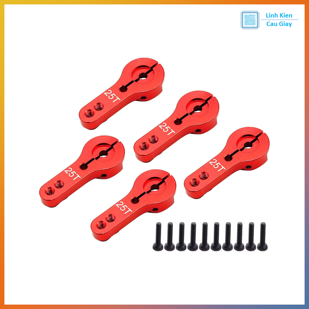 Cánh Tay Servo Kim Loại 25T MG995/MG945/MG996/MG946/S3003/FUTABA