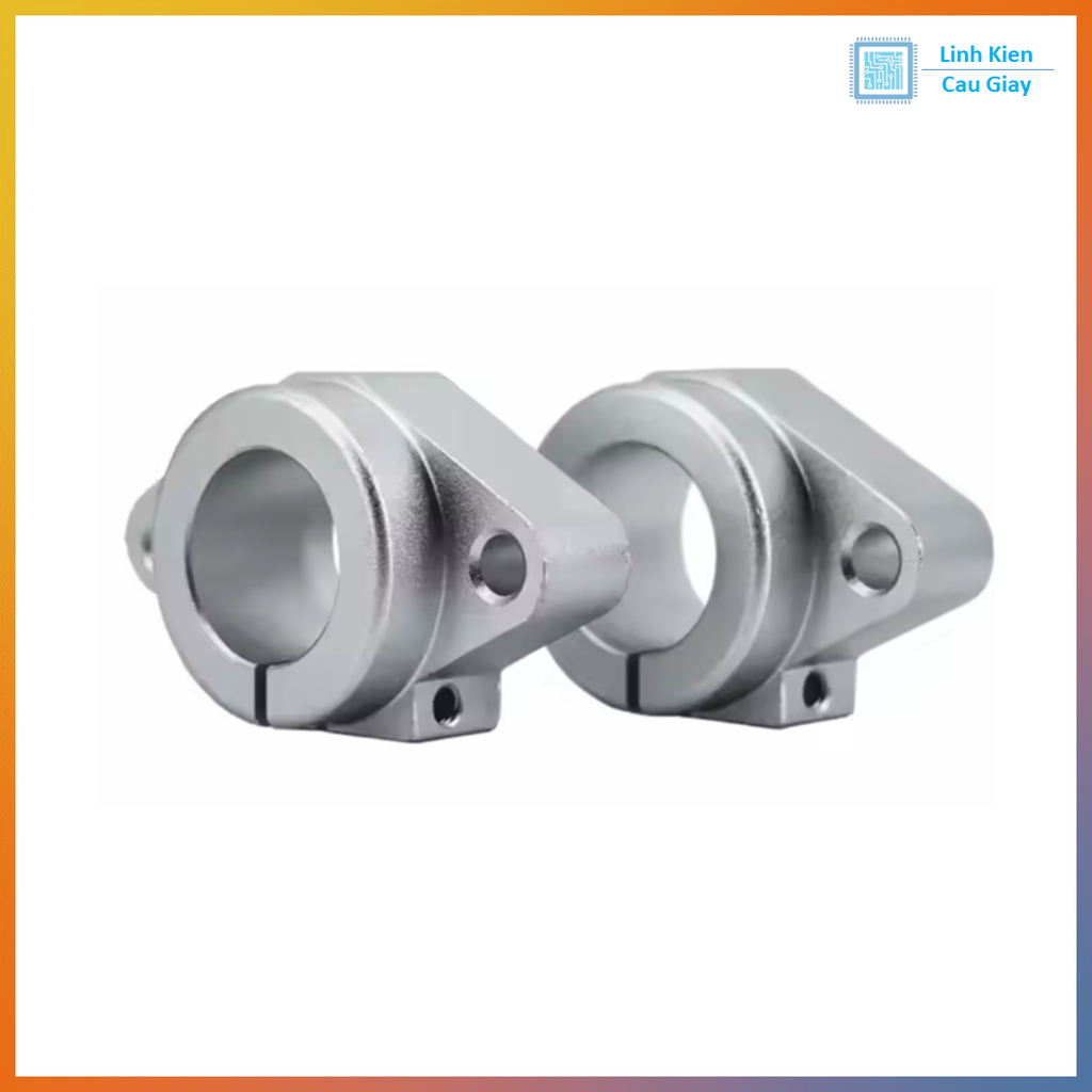 Kẹp trục ngang, Gối đỡ ti trượt tròn ngang SHF8, SHF10, SHF12, SHF16, SHF20