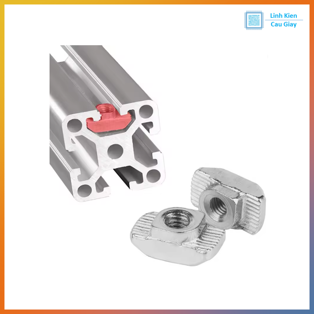 Đai Ốc Chữ T Nhôm Định Hình 4040