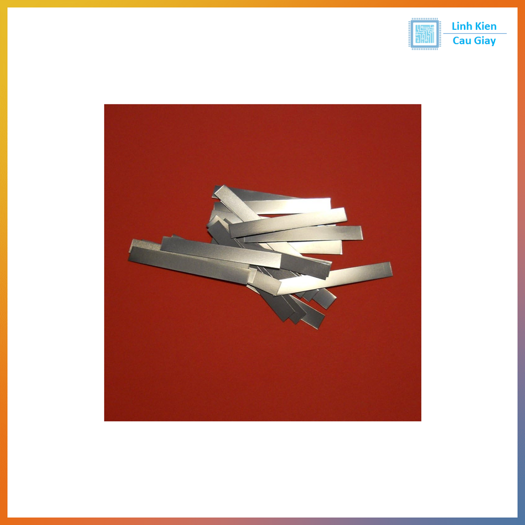 Kẽm Hàn Cell Pin 100 x 7 x 0.1 ( 1 túi 50g)