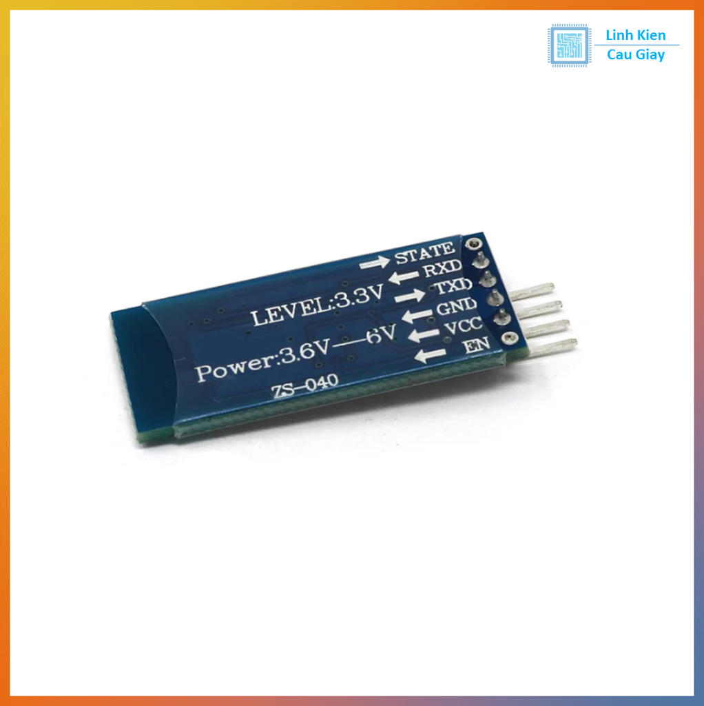 Mạch thu phát Bluetooth HC-06 đã ra chân