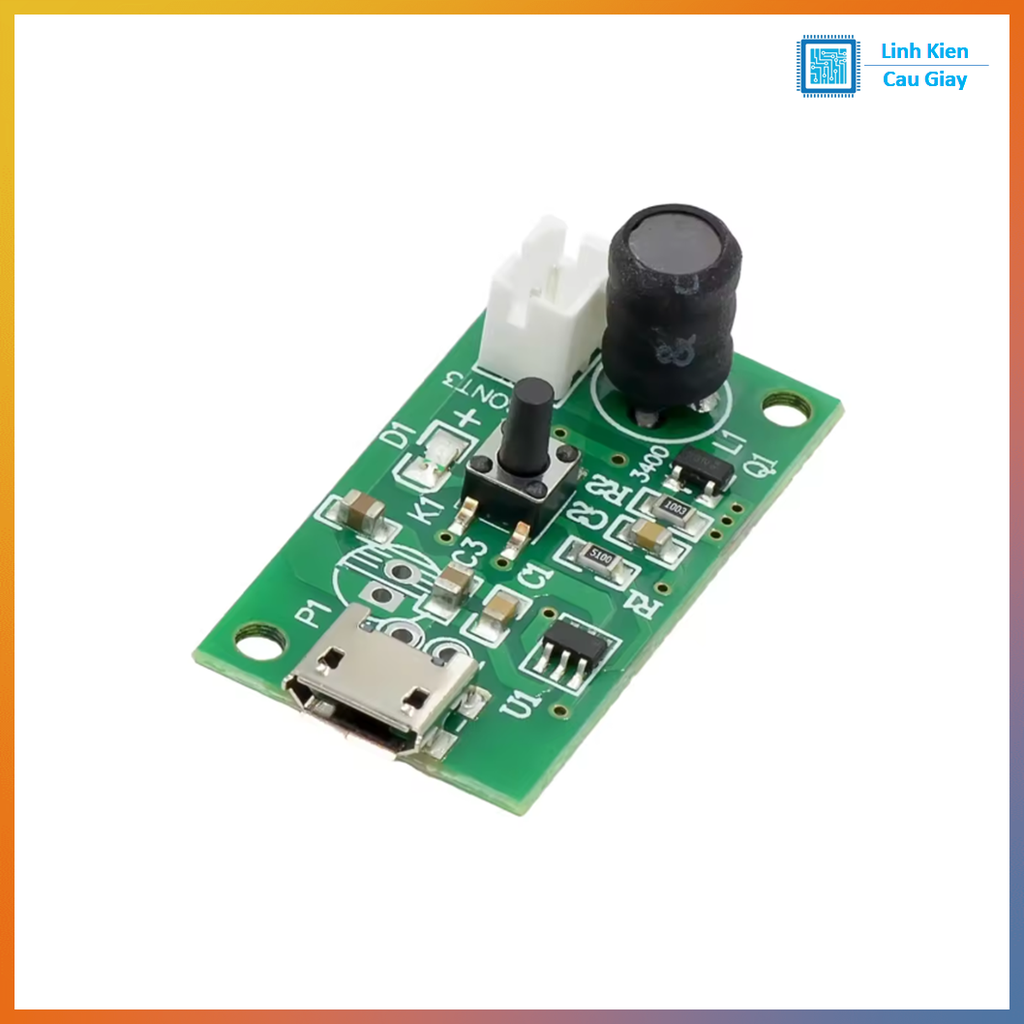 Module phun sương, tạo khói ẩm USB