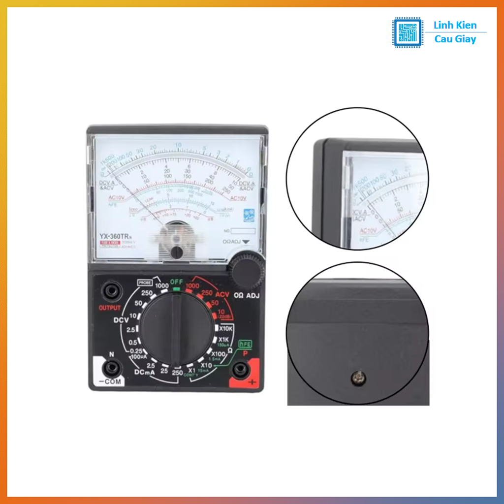 Đồng hồ vạn năng VOM Samwai YX360-TRn