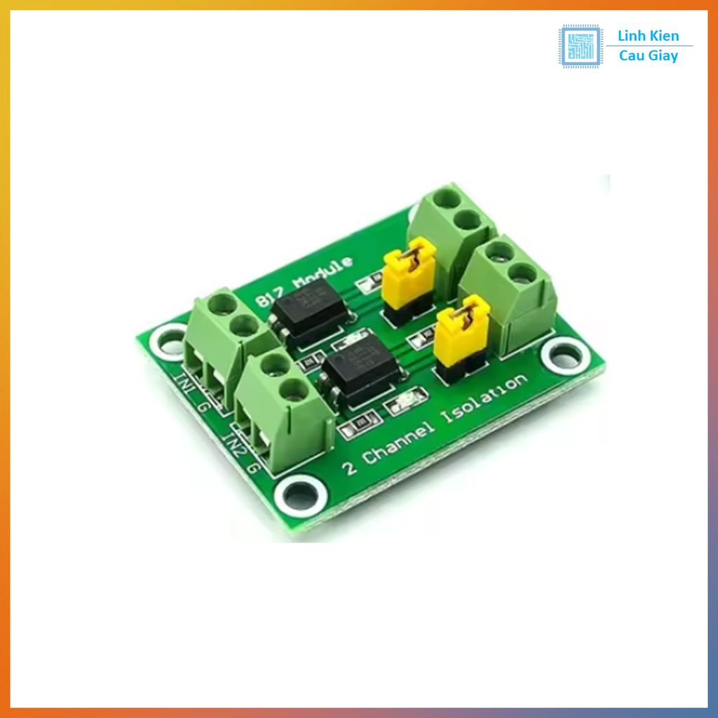 Module Opto Cách Ly 2 Kênh PC817