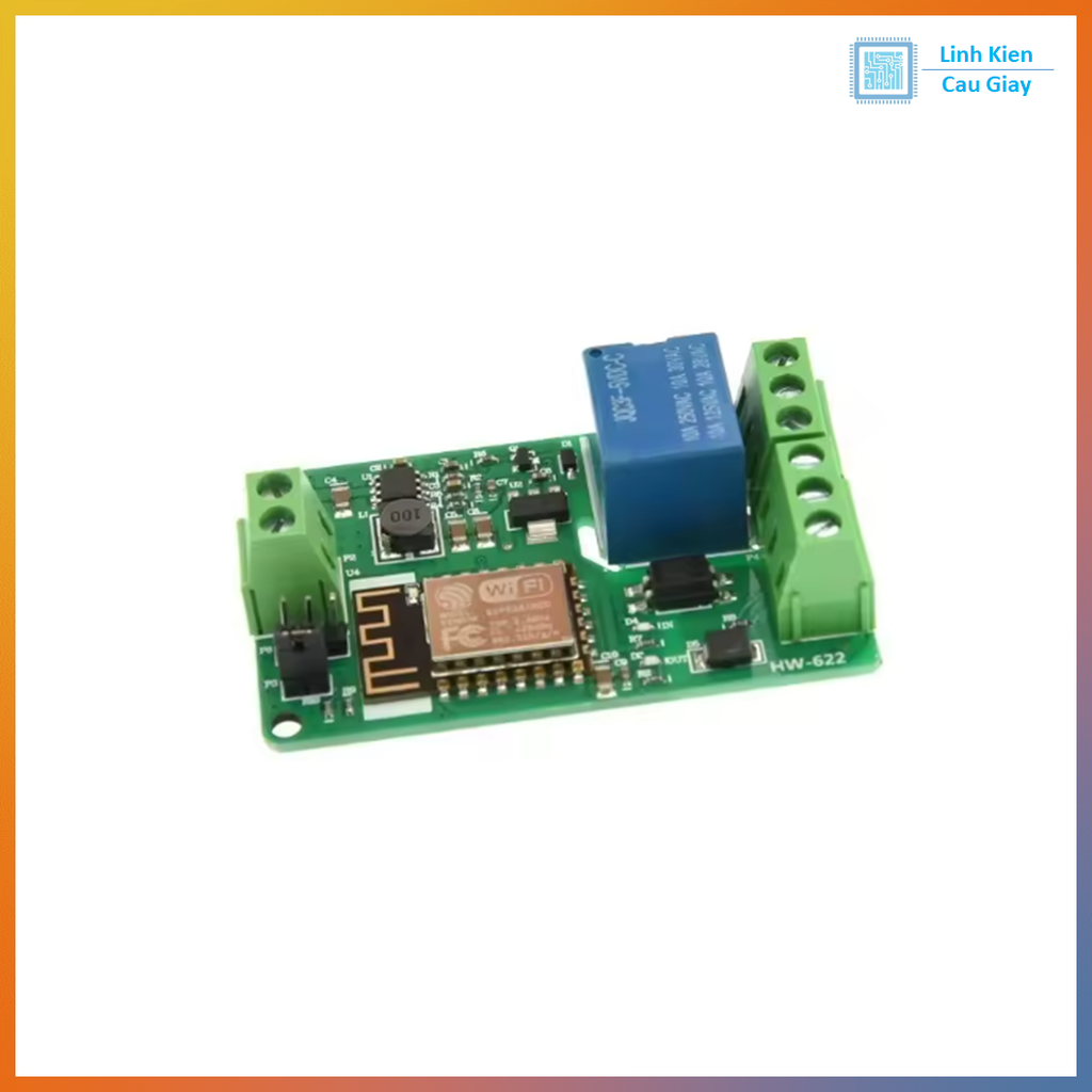 Mạch Điều Khiển Wifi Relay ESP8266 V12