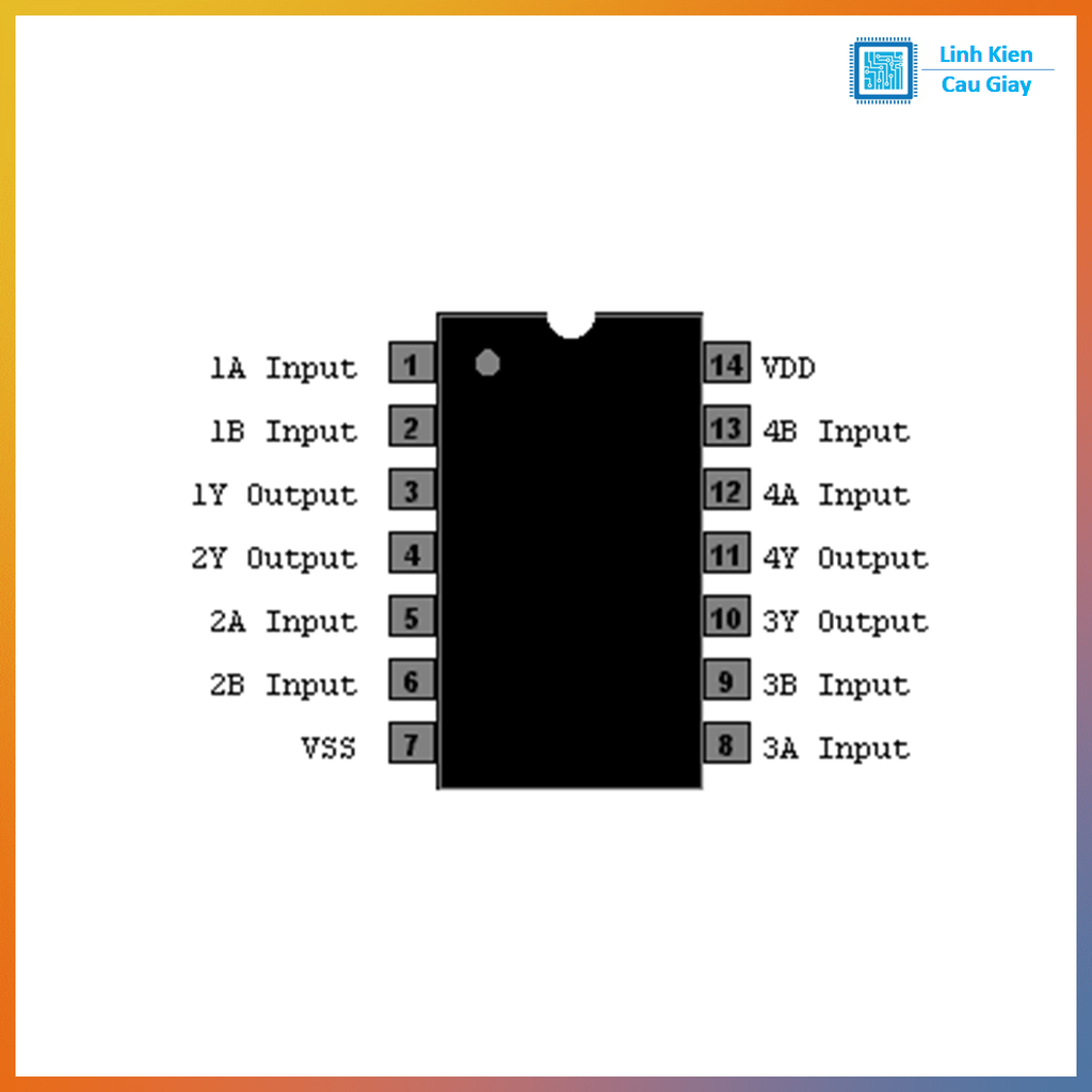 Linh kiện IC CD4071