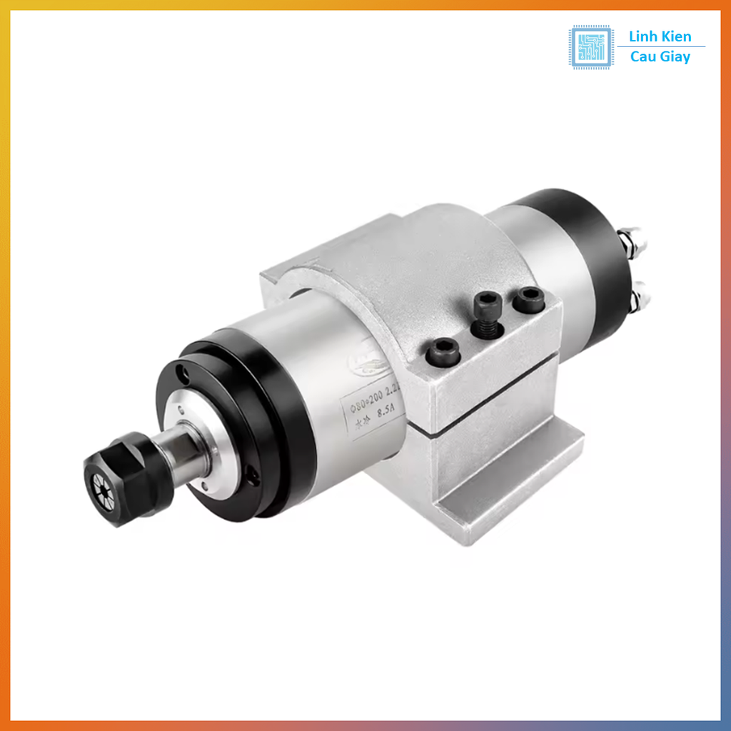 Gá kẹp động cơ phay Spindle 65mm CNC
