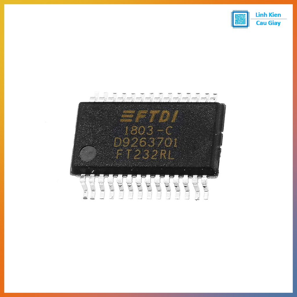 Linh kiện IC FT232RL chân dán SSOP28