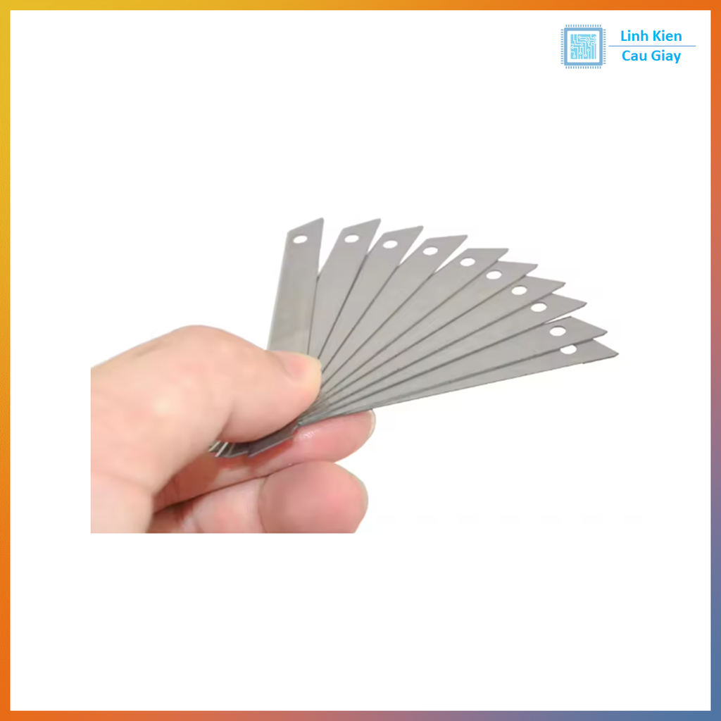 Hộp Lưỡi dao rọc giấy 18mm (10c)